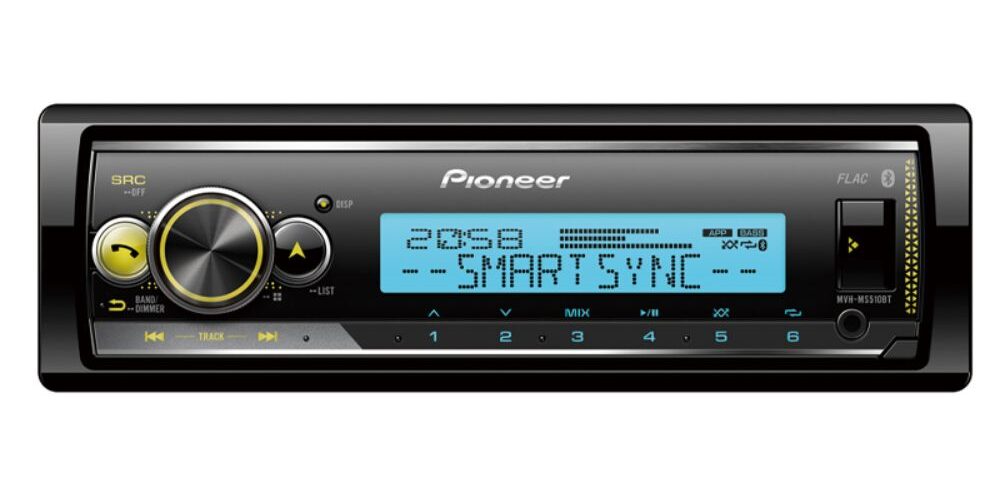 MVH-MS510BT_1-2.jpg PIONEER MVH-MS510BT HEADUNIT MARINE 1-DIN WITH BT/ USB - Image 1
