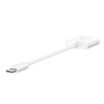 BELKIN NPA004BTWH 3.5 MM AUDIO + USB-C CHARGE ADAPTER V2 FAST CHARGING UP TO 60W, WHITE - Image 4