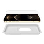 BELKIN OVA039ZZ ULTRA GLASS (LAS TECH) ANTI-MICROBIAL IPHONE 12 PRO MAX, EZ TRAY