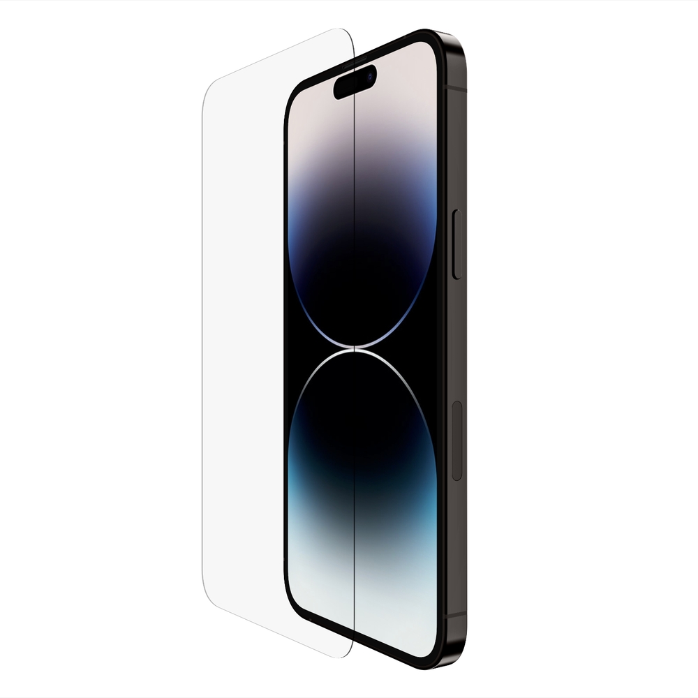 Amazon Asset BELKIN OVA102ZZ SCREENFORCE TEMPEREDGLASS ANTI-MICROBIAL SCREEN PROTECTION FOR IPHONE 14 PRO MAX - Image 1