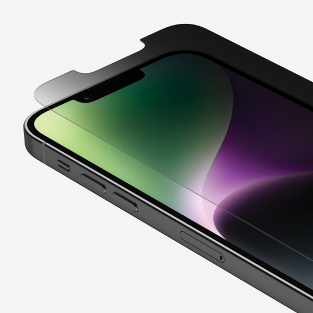 Presale Email Asset BELKIN OVA115ZZ SFTEMPEREDGLASS PRIVACY ANTI-MICROBIAL SCREEN PROTECTION FOR IPHONE 14 PRO - Image 1