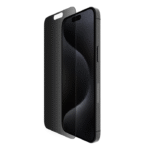 BELKIN OVA150ZZ SCREENFORCE TEMPEREDGLASS PRIVACY ANTI-MICROBIAL SCREEN PROTECTION FOR IPHONE 15 PRO MAX