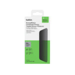 BELKIN OVA169HQ SCREENFORCE RECYCLED INVISIGLASS PRIVACY ANTI-MICROBIAL SCREEN PROTECTION FOR IPHONE 16 PRO