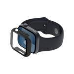 BELKIN OVG003ZZBK-REV TEMPEREDCURVE 2-IN-1 TREATED SCREEN PROTECTOR + BUMPER FOR APPLE WATCH - Image 2