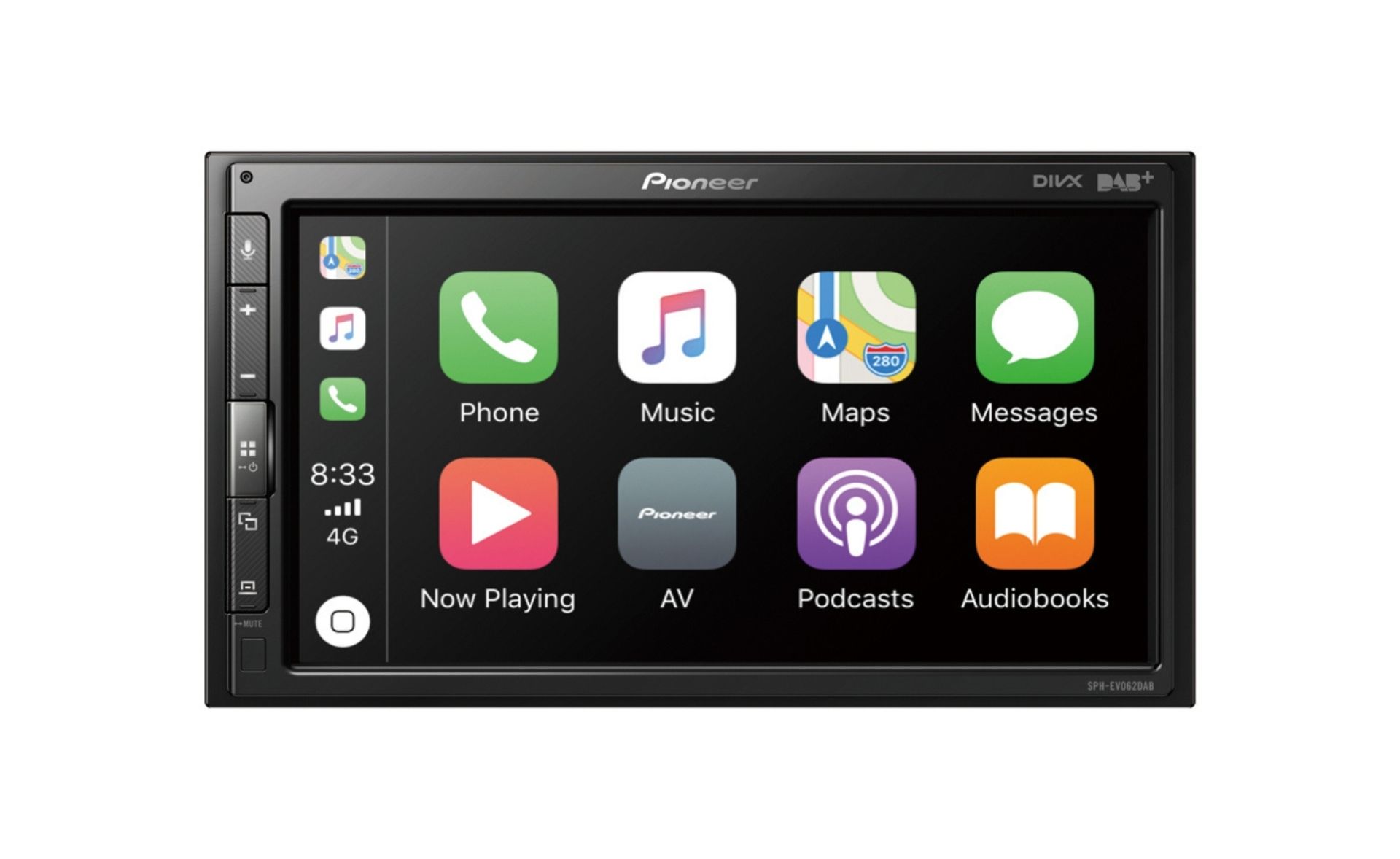 SPH-EVO62DAB1 PIONEER SPH-EVO62DAB MULTIMEDIA 2-DIN 6,8" SCREEN/BT/DAB+/CARPLAY-ANDROIDAUTO - Image 1
