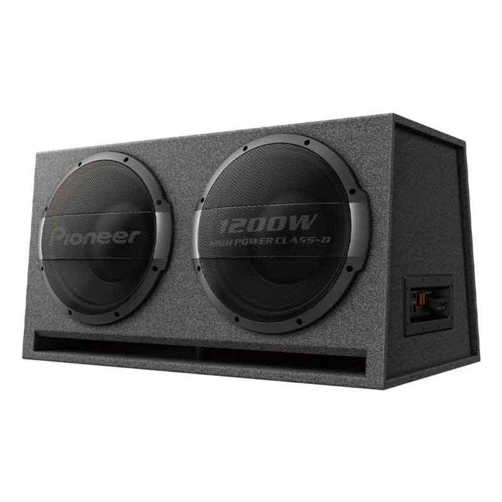 TS-WX1220AH_1-1.jpg PIONEER TS-WX1220AH 30 CM X 2 BASS REFLEX SUBWOOFER WITH BUILT-IN AMPLIFIER (3000 W). - Image 1
