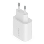 BELKIN WCA004VF1MWH-B5 25W USB-C PD/PPS HOME CHARGER WITH 1M PVC, USB-C TO LTG CABLE WHT - Image 2