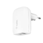 BELKIN WCB008VFWH 32W PD DUAL STANDALONE HOME CHARGER (20W USB-C &AMP; 12W USB-A) - Image 2