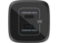BELKIN WCH013VFBK 65W DUAL USB-C GAN WALL CHARGER WITH PPS, BLACK - Image 6