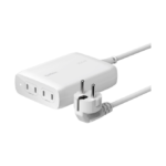 BELKIN WCH015VFWH 200W USB-C CHARGER,GAN,4-PORT,WHT,1.5M CORD