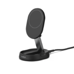 BELKIN WIA008VFBK BOOST^CHARGE™ FOLDING WIRELESS CHARGING STAND WITH QI2/MAGSAFE COMPATIBLE 15W, BLACK - Image 4