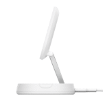 BELKIN WIA008VFWH BOOST^CHARGE™ FOLDING WIRELESS CHARGING STAND WITH QI2/MAGSAFE COMPATIBLE 15W, WHITE - Image 6