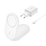 BELKIN WIB007VFWH BOOST^CHARGE™ QI2 15W MAGNETIC FOLDABLE WIRELESS CHARGING STAND, WHITE