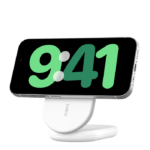 BELKIN WIB007VFWH BOOST^CHARGE™ QI2 15W MAGNETIC FOLDABLE WIRELESS CHARGING STAND, WHITE - Image 4