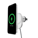 BELKIN WIC008BTGR-NCV2 BOOST^CHARGE™ QI2 15W MAGNETIC CAR VENT MOUNT (NO CAR CHARGE INCL)
