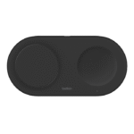 BELKIN WIZ021VFBK BOOST^CHARGE™ 2IN1 PLUS USB-C 15W QI2/MAGSAFE COMPATIBLE WIRELESS PAD, BLACK - Image 4