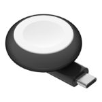 BELKIN WIZ022GLBK-B1 BOOSTCHARGE STANDALONE PORTABLE USB-C® APPLE WATCH CHARGER, BLACK
