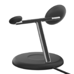 BELKIN WIZ023VFBK BOOST^CHARGE™ PRO 3-IN-1 MAGNETIC STAND WITH QI2, BLACK - Image 4