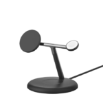 BELKIN WIZ023VFBK BOOST^CHARGE™ PRO 3-IN-1 MAGNETIC STAND WITH QI2, BLACK - Image 5