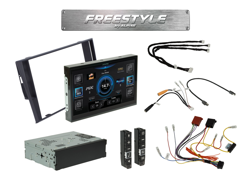 I905D-F_1.jpg ALPINE I905D-F FREESTYLE 9" CUSTOM INSTALLATION SYSTEM, FEATURING DAB+ DIGITAL RADIO, - Image 1