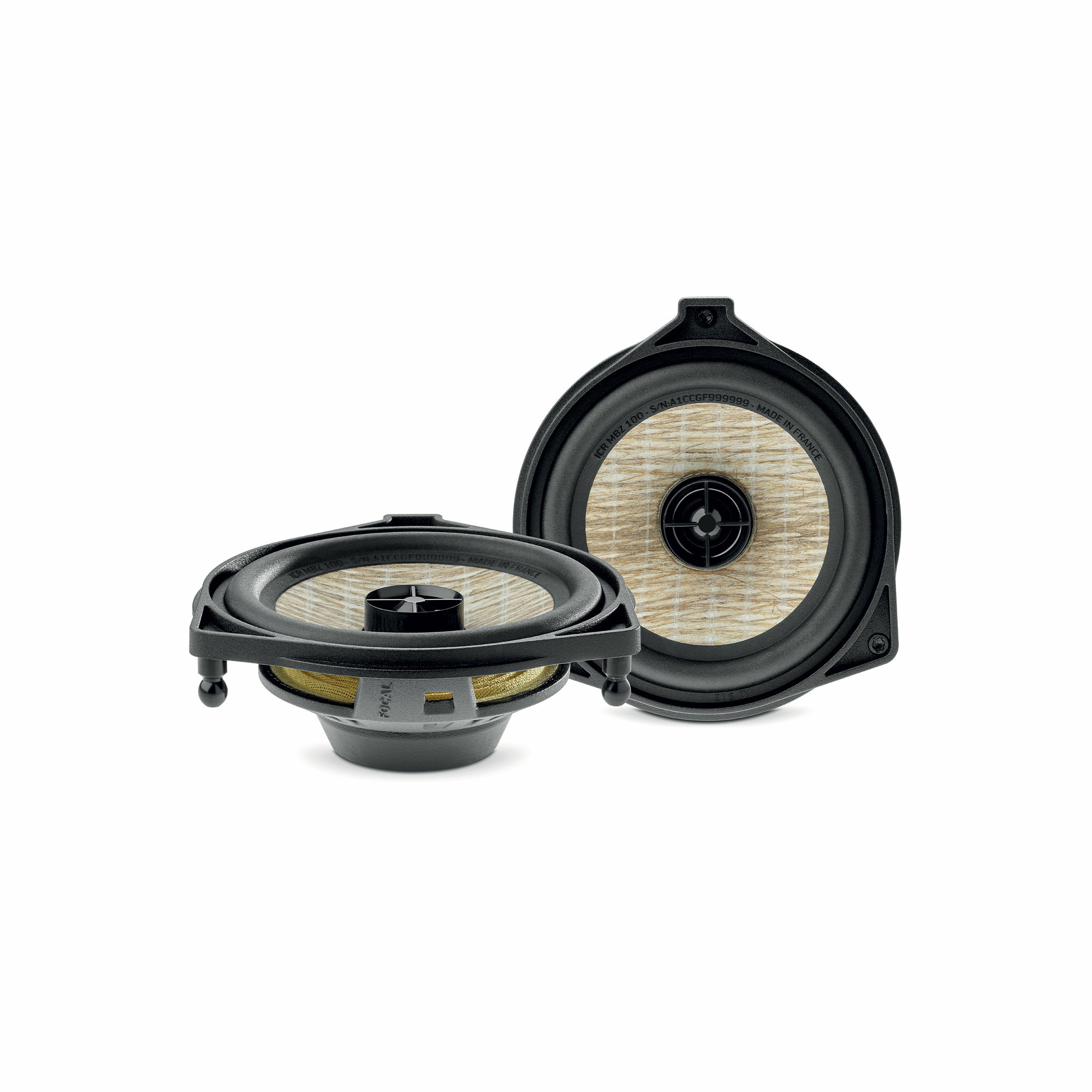 ICR20MBZ20100_1.jpg FOCAL ICR MBZ 100 SURROUND 2-WAY COAXIAL KIT FOR MERCEDES - Image 1