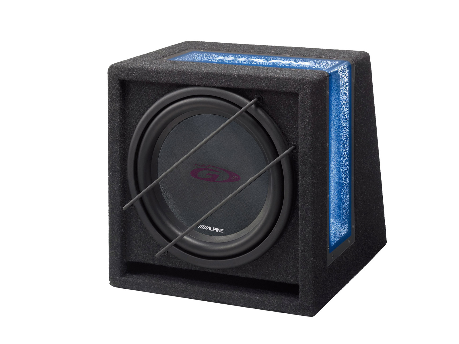 SBG-1224BR_1.jpg ALPINE SBG-1224BR READY TO USE BASS REFLEX SUBWOOFER (2OHM) - Image 1