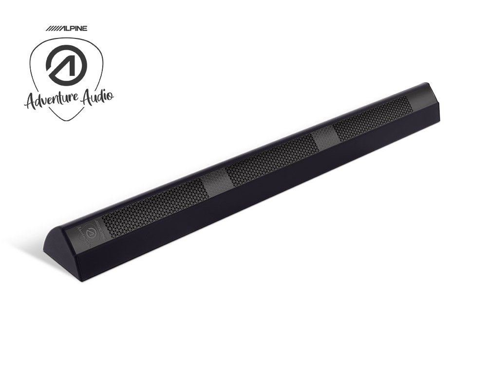 SPC-L500SB_1.jpg ALPINE SPC-L500SB ADVENTURE AUDIO IN-CABIN SPEAKER LONG (SURFACE MOUNT VERSION - DARK) - Image 1