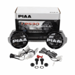 PIAA DK535BG LP530 3.5" ROUND LAMP KIT 9W / 440LM PER LAMP / 6000K WHITE DRIVING BEAM
