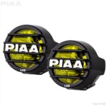PIAA DK538XG LP530 3.5" ROUND LAMP KIT 8W / 187LM PER LAMP / 2500K YELLOW FOG BEAMECE CERTIFIED