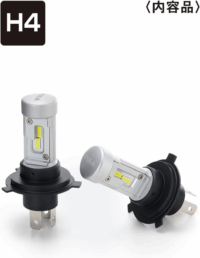 PIAA LEH260 HEADLIGHT LED CONVERSION BULB 6000K /18W PER BULBLO:3300LM HI:4200LM FROM 2 BULBS FOR H4 HALOGEN SOCKETS