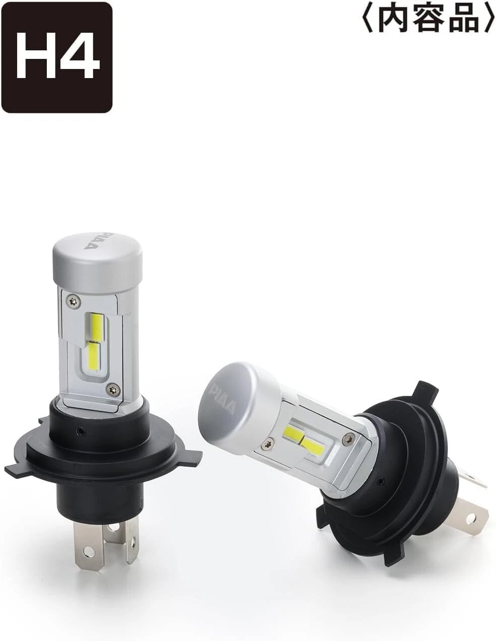 LEH260_1.png PIAA LEH260 HEADLIGHT LED CONVERSION BULB 6000K /18W PER BULBLO:3300LM HI:4200LM FROM 2 BULBS FOR H4 HALOGEN SOCKETS - Image 1