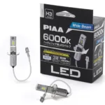 PIAA LEH264 HEADLIGHT LED CONVERSION BULB 6000K /11W PER BULB 2500LM FROM 2 BULBSFOR H3 HALOGEN SOCKETS - Image 2