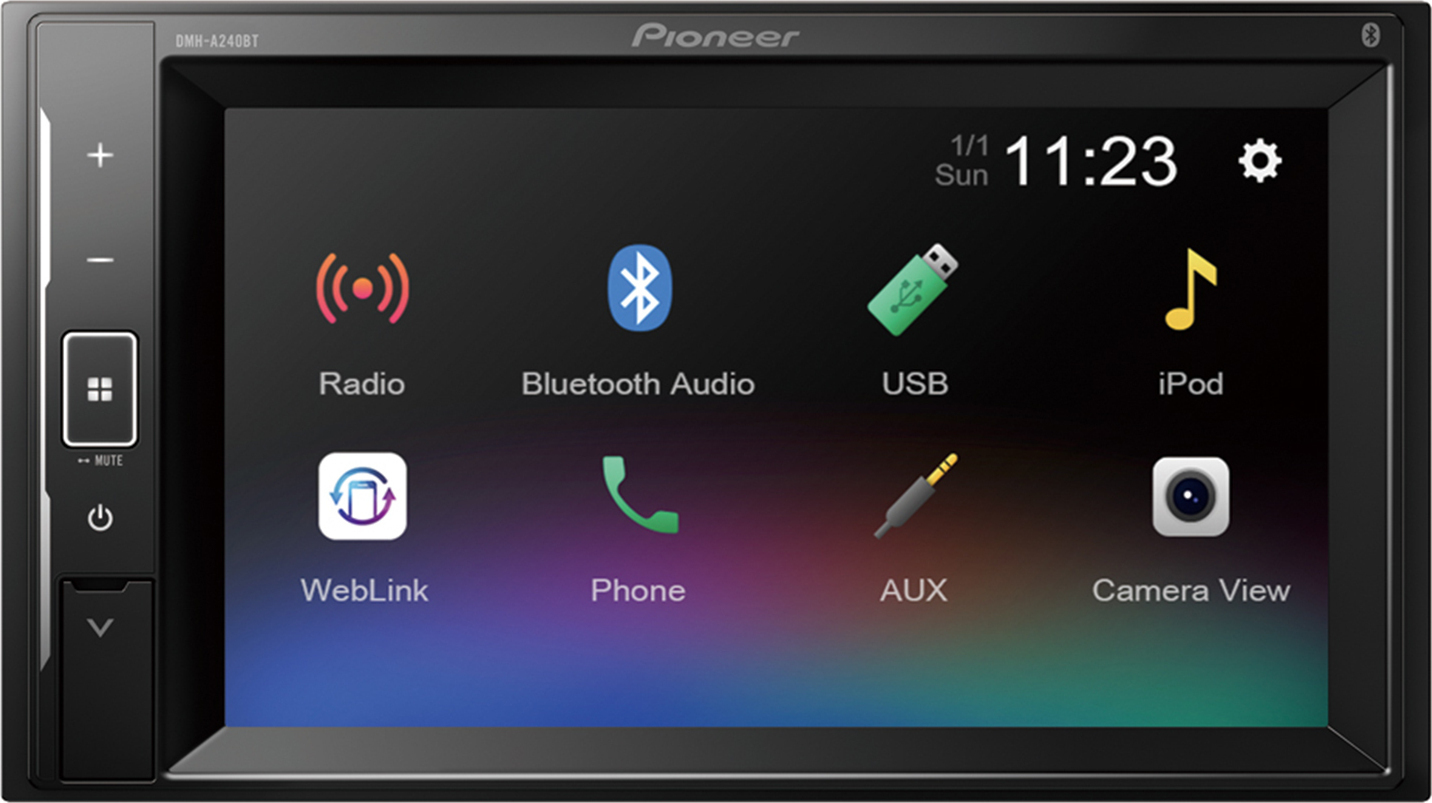 DMH-A240BT_1.jpg PIONEER DMH-A240BT TOUCHSCREEN MULTIMEDIA PLAYER 6.2" - Image 1