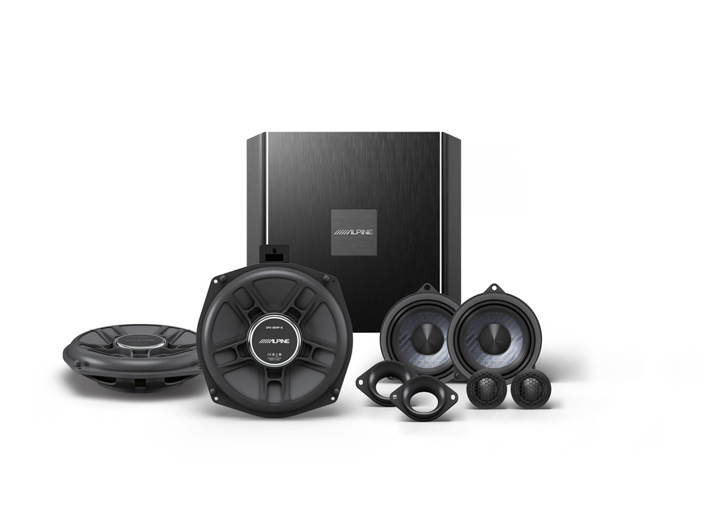 SPC-2045ABMW-HR_1 ALPINE SPC-2045ABMW-HR 4.5" PREMIUM SOUND SYSTEM FOR BMW-HIFI RAM - Image 1