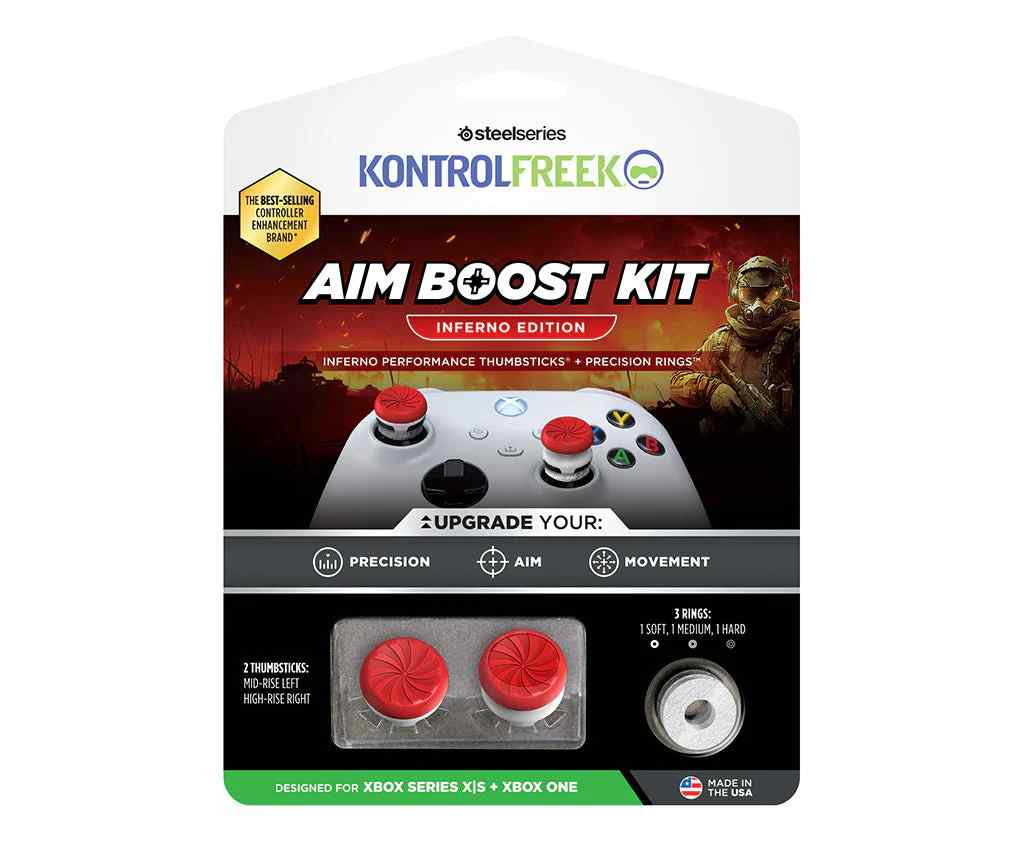 6152-XBX_1.jpg KONTROLFREEK 6152-XBX KF INFERNO REDWHT AIMBOOST - XBX - Image 1