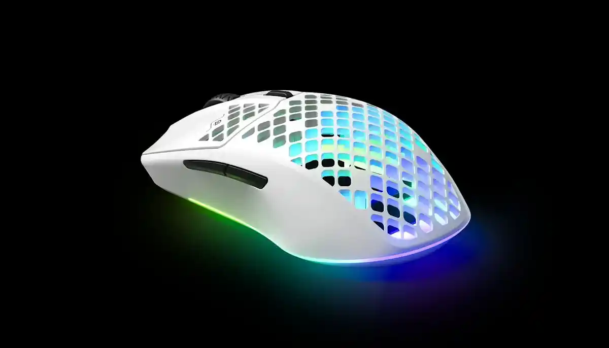 62608_1.webp STEELSERIES 62608 AEROX 3 WIRELESS SNOW - Image 1