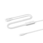 BELKIN CAC004hq1.5MWH BRAIDED USB-C TO DUAL USB-C 140W CABLE WHITE