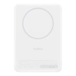 BELKIN BPD011hqWH SLIM MAGNETIC POWERBANK 5K QI2 WHITE - Image 2