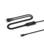 BELKIN CAC004hq1.5MBK BRAIDED USB-C TO DUAL USB-C 140W CABLE BLACK