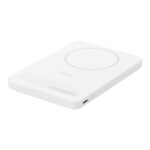 BELKIN BPD011hqWH SLIM MAGNETIC POWERBANK 5K QI2 WHITE - Image 3