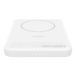 BELKIN BPD011hqWH SLIM MAGNETIC POWERBANK 5K QI2 WHITE - Image 4
